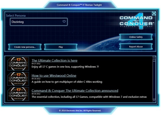 Цифровая дистрибуция - Command & Conquer™ The Ultimate Collection – с возвращением, коммандер! Цифровая дистрибуция - Command & Conquer™ The Ultimate Collection – с возвращением, коммандер!