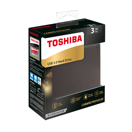 Игровое железо - Внешний накопитель Toshiba Canvio Premium